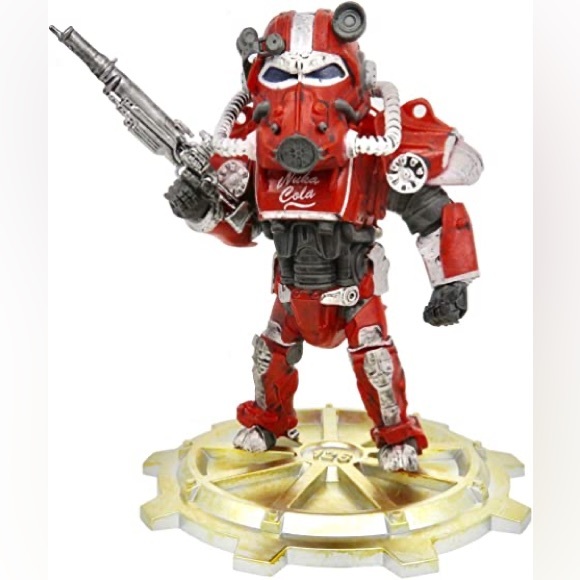 Fallout, Loot gaming, Nuka Cola Red Power Armor Figurine - Picture 7 of 7